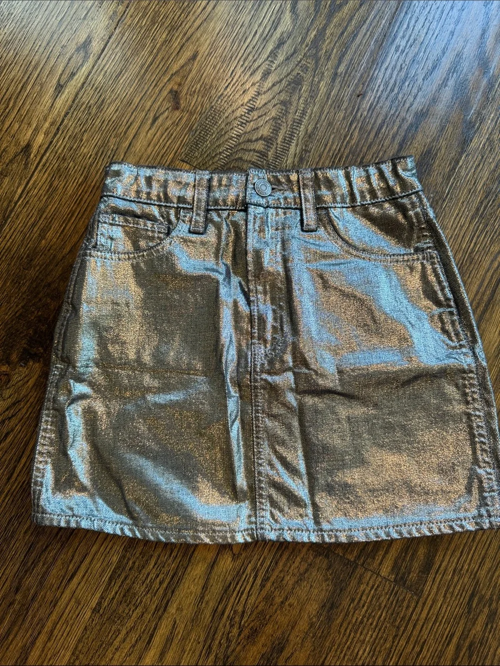 Silver skirt!